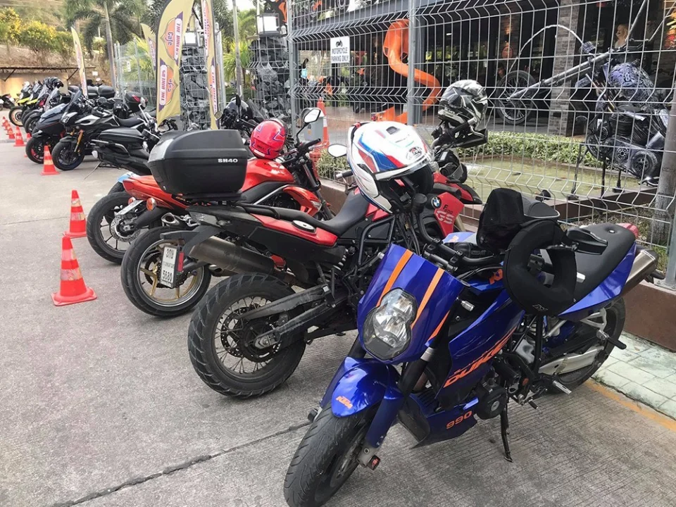 A January evening at The Bikers Café