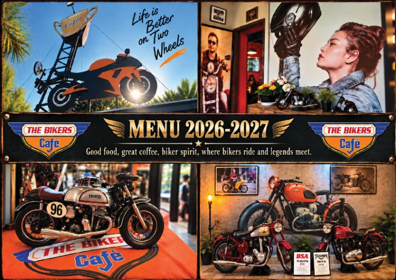 Cover of the 2026-2027 food menu